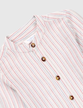 Camisa casual Mon Caramel Collection manga larga para niña