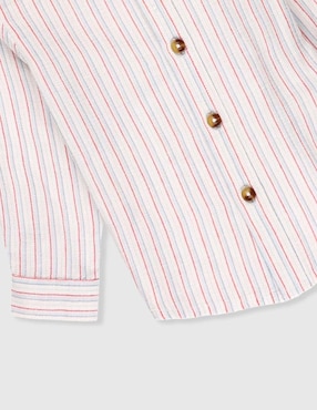 Camisa casual Mon Caramel Collection manga larga para niña