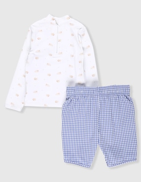 Traje de baño short Mon Caramel para bebé niño