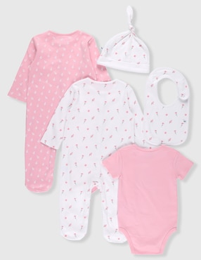 Set bebé Mon Caramel para bebé niña