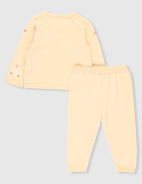Conjunto Mon Caramel de algodón para bebé