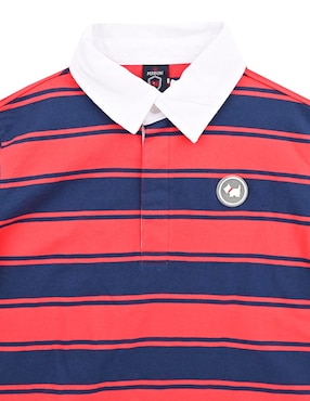 Playera tipo polo Ferrioni Blaha de lino para bebé niño