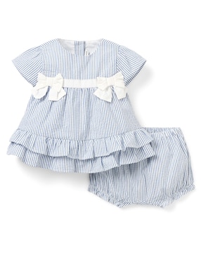Vestido con calzón Janie And Jack manga corta para bebé niña