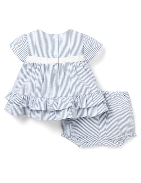 Vestido con calzón Janie And Jack manga corta para bebé niña