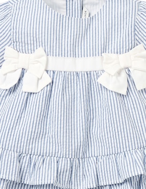 Vestido con calzón Janie And Jack manga corta para bebé niña