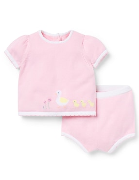 Conjunto Janie And Jack de algodón para bebé niña