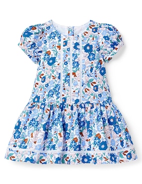 Vestido Janie And Jack manga globo para bebé niña