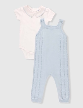 Conjunto Mon Caramel de algodón para bebé niño