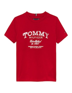 Playera Tommy Hilfiger manga corta para bebé niño