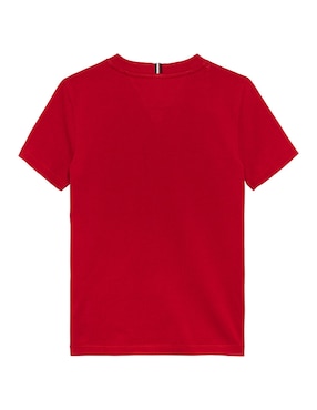Playera Tommy Hilfiger manga corta para bebé niño
