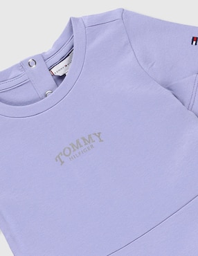 Vestido Tommy Hilfiger manga corta para bebé niña