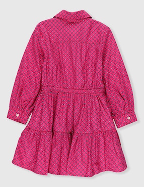 Vestido Polo manga con puño para bebé niña