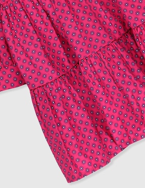 Vestido Polo manga con puño para bebé niña