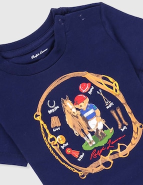 Playera Polo manga corta para bebé niño