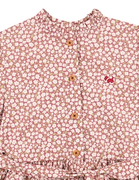 Vestido Ferrioni manga regular para bebé niña