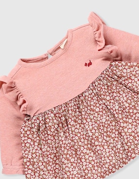 Vestido con calzón Ferrioni para bebé niña