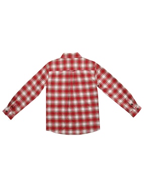 Camisa casual Ferrioni Gavina de algodón manga larga para niño