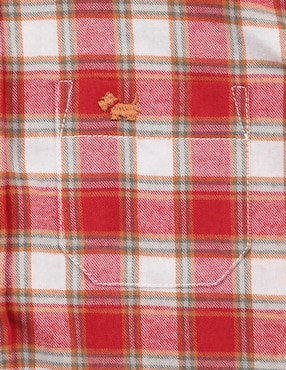 Camisa casual Ferrioni Gavina de algodón manga larga para niño