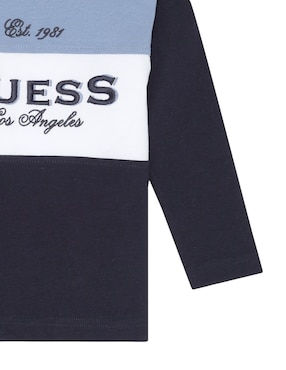 Playera Guess manga larga para bebé niño
