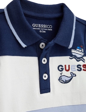 Mameluco Guess de algodón para bebé niño