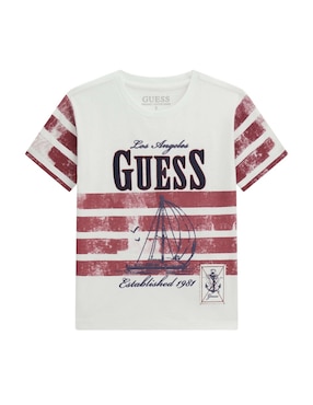Playera Guess manga corta para bebé niño