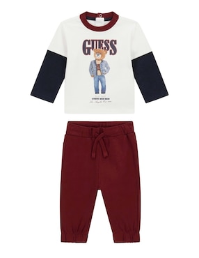 Conjunto Guess de algodón para bebé niño