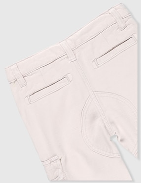 Jeans cargo straight Guess lavado claro para bebé niño