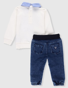 Conjunto Guess de algodón para bebé niño