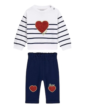 Conjunto Guess de algodón para bebé niña