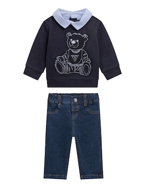 Conjunto Guess de algodón para bebé niño