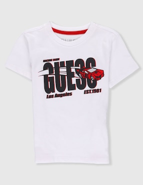 Playera Guess manga corta para bebé niño