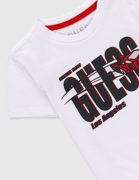 Playera Guess manga corta para bebé niño