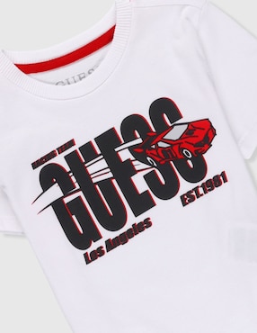 Playera Guess manga corta para bebé niño