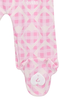 Mameluco Guess de algodón para bebé niña