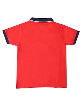 Playera tipo polo Ferrioni Karang de algodón para bebé niño
