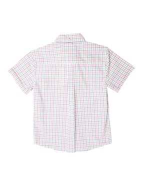 Camisa casual Ferrioni Baltz de algodón manga corta para niño