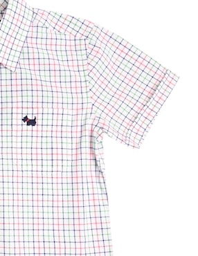 Camisa casual Ferrioni Baltz de algodón manga corta para niño