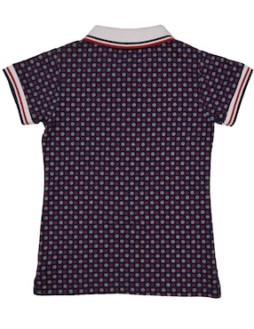 Playera tipo polo Ferrioni Mony de algodón para bebé niña