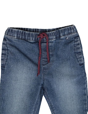 Jeans straight Ferrioni Sullivan M28742 deslavado para niño
