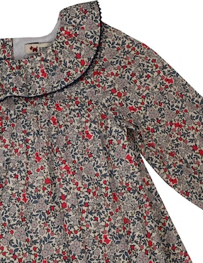 Vestido Ferrioni Flourish manga regular para bebé niña