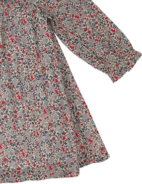 Vestido Ferrioni Flourish manga regular para bebé niña