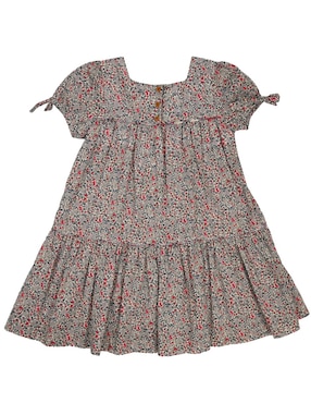 Vestido Ferrioni Flourish manga regular para bebé niña