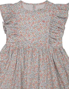 Vestido Ferrioni Sunrise manga mariposa para niña