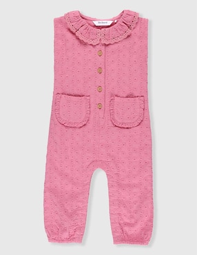Jumpsuit Mon Caramel de algodón para bebé niña