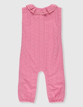 Jumpsuit Mon Caramel de algodón para bebé niña