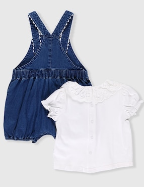 Conjunto casual Mon Caramel de algodón para bebé niña