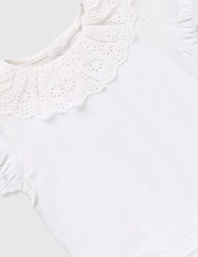 Conjunto casual Mon Caramel de algodón para bebé niña