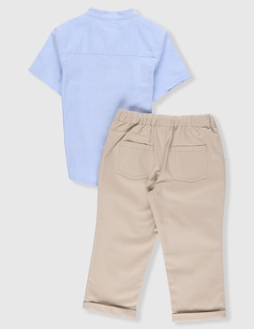 Conjunto Mon Caramel de algodón para bebé niño