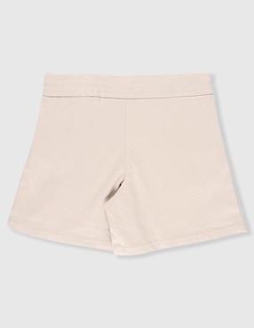Short Mon Caramel para bebé niña