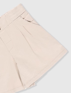 Short Mon Caramel para bebé niña